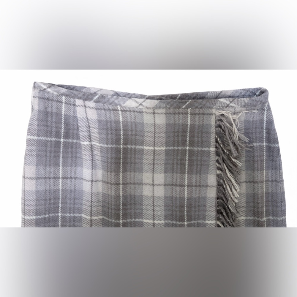 Norton McNaughton Charcoal Checkered Skirt - Picture 6 of 9